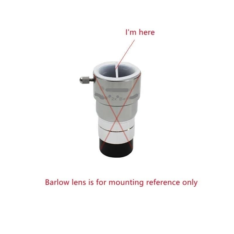 Bouchon de Protection Anti-poussière en Plastique de 1,25 2 Pouces for oculaire de télescope, Miroir de Barlow, Accessoires de Miroir zénith(1.25 inch Plug)