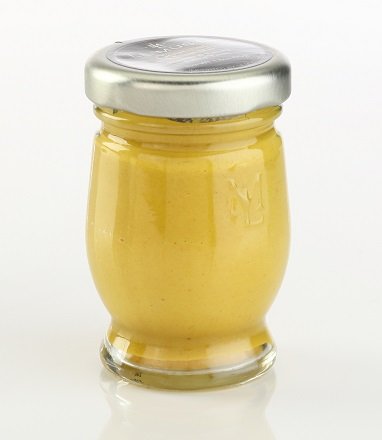 Le Must Organic Yellow Mustard Mini Glass Bottle 1.8 Ounce - Pack Of 12 Jars - Roomservice #TOP5