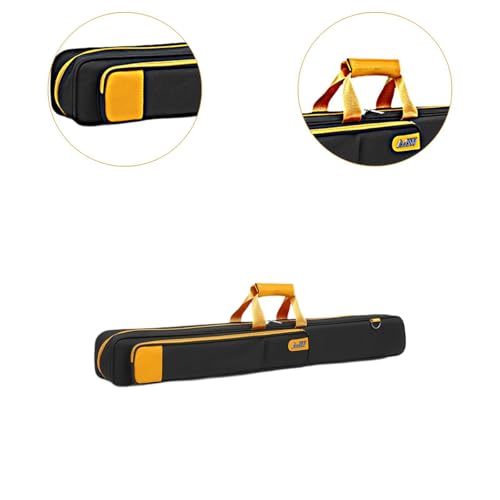Funda de taco de billar 1/2 acolchada con bolsillo exterior protector 3