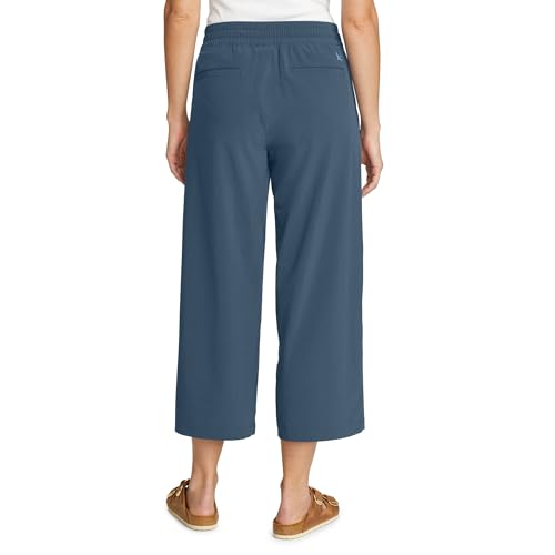 Pantalon décontracté femme chic fluide et pantacourt large été - 2
