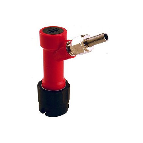 Pin Lock Home Brew Keg Tap - Beer Out with Male Flare Fitting with Hose Barb