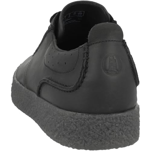 Clarks Para Hombre. 26179705 Zapatos De Piel Street Hill Negro (46), Plano, Cordones, Casual - 6