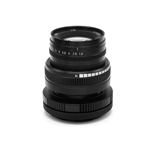 ARTRA LAB Motus 50MM F1.6 PAN TILT 360 - Manual Lens for Sony E- Ideal for Street Photography, Portraits and Landscape