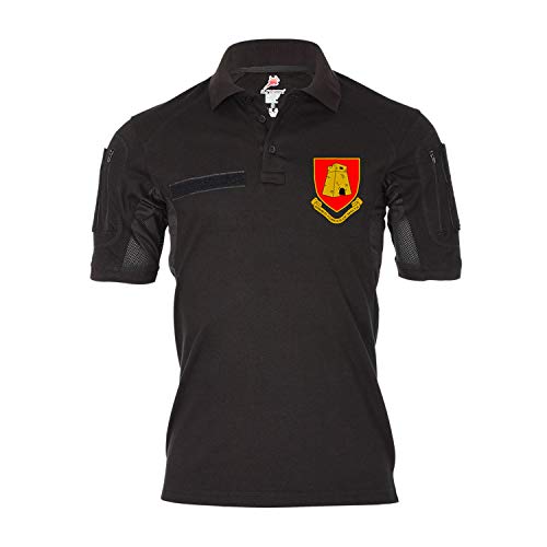Polo tactique Alfa AFM Malte noir XXXXL résistant aux frottements et lavages