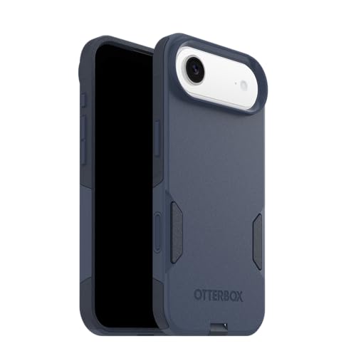 Image of OtterBox iPhone Air Commuter Series Case - Blue Sentiment - Thin & Protective iPhone Case, Dual-Layer, Impact Absorbing iPhone Case