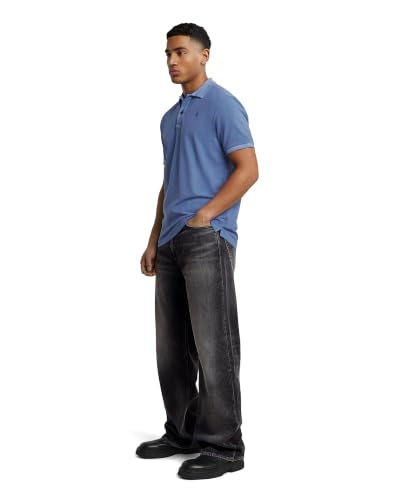 Miniatura 6 de G-Star Dunda Overdyed Slim Polo, Azul Dutch Blue Gd D11595-D756-H177 , Xs Hombres