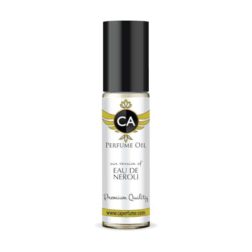 CA Perfume Impression of Eau De Neroli Unisex Fragrance Oil Citrus Aromatic Scent Long Lasting Perfumes for Women &amp; Men Travel Size TSA Ready Mini Parfum Body Oil Roll-on 0.33 Fl Oz 10ml