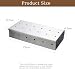 GIONAR Stainless Steel BBQ Smoker Box - Gas, Electric, Charcoal - Home/Garden/Outdoor Barbecue