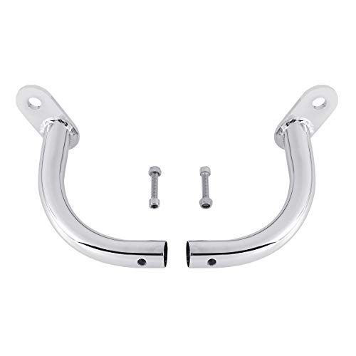 Soporte para Guardabarros de Alforjas Compatible con Harley Davidson Touring Electra Glide FLHT 1997-2008 Cromado miniatura 2
