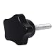 New Lon0167 M6x30mm Star Featured Head Screw On reliable efficacy Type Machinery Clamping Hand Knob Grip(id:32e ee c0 b46)