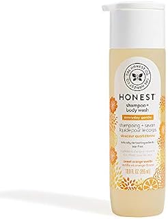 The Honest Company Perfectly Gentle Sweet Orange Vanilla Shampoo + Body Wash Tear-Free
