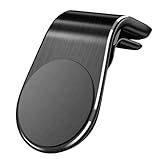 Solide und kraftvolle Magnetkraft · Der neuartige L-Typ Clip, sorgt für eine stabile Befestigung und hält Ihr Smartphone bei Kurven, Stößen, abruptem Bremsen oder hohe Geschwindigkeiten, stabil. Mit 5 eingebauten superstarken Magneten ist Ihr Smartphone sehr gut gesichert. Das Integrierte Gummi, schützt den Luftauslass vor Kratzern und absorbiert Vibrationen.