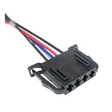 1/5/10/20 Sets 4 6 Pin Door Woofer Brake Light Tail Lamp Connector 191972716 Cable 4D0972704 With 15 Cm Wire(4p female,10 sets)