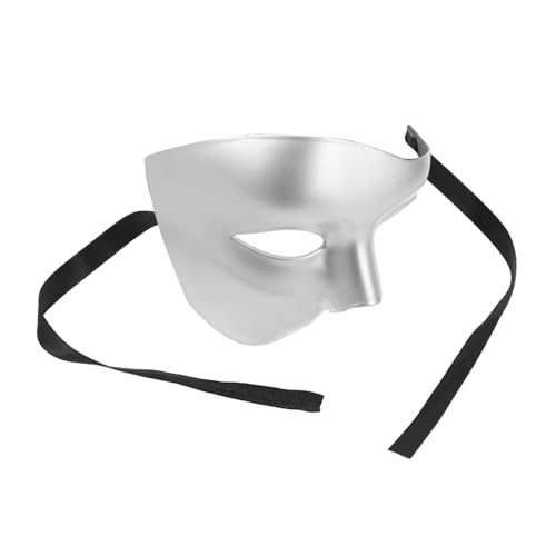 Homoyoyo Carnival Half Face Mask for Men Elegant Masquerade Prop for Themed Events Comfortable Wear for Cosplay Halloween and Carnival Celebrations Versatile Accessory for Parties