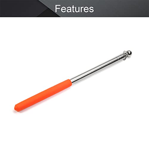 Image of Othmro 2pcs Telescopic Teachers Pointer,Teachers Pointer Stick, Extendable Hand Pointer Retractable Classroom Whiteboard Pointer Extendable for Teachers, Guides, Coach Extend to 39.4 inch
