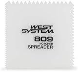 West System 809 Notched Spreader White, 4' x 4'
