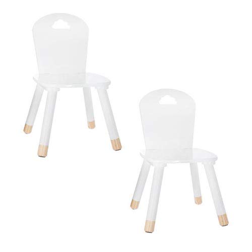 ATMOSPHERA CREATEUR D'INTERIEUR Atmosphera para sillas Infantiles, Blanco, 2 Piezas
