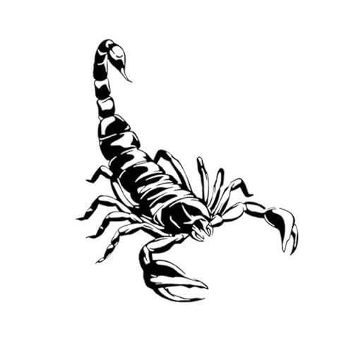 Tatuaggi temporanei impermeabili a forma di scorpione, a lunga durata, da una a due settimane, per uomo e donna, per braccio e gamba.(1pcs)