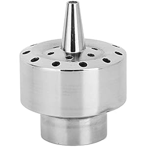 Waterfontein Nozzle 1.5in stainels Steel DN40 Fontein Nozzle Kolom Sprinkler Spuitkop voor Tuinvijver Breng prachtige…