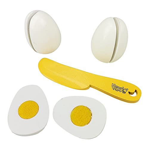 NewArt Toys Coleção Comidinhas Ovos Com Corte- 04Pç