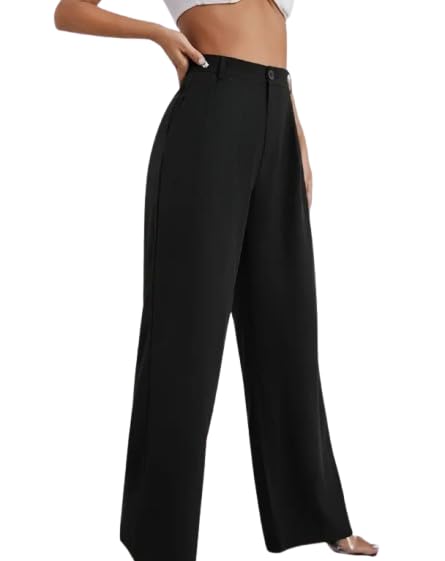 Image of CasualWear Regular Solid Trouser for Women, Trouser for Girls