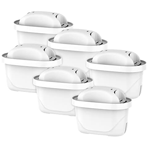 GLACIER FRESH MAXTRA + Replacement Water Filter Cartridges , Compatible with Mavea Maxtra, Maxtra +, 105731, 1001122 Jugs - Pack of 6 Cover