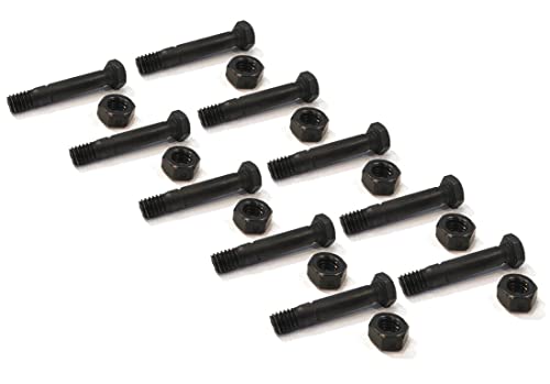 The ROP Shop | 10-Pack - Shear Pin Bolt & Nut for Ariens Pro 32 926039, 926043, 926076