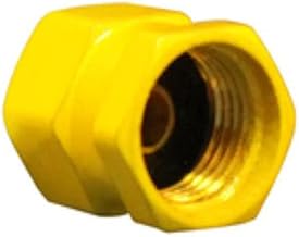 Dill Air Controls Yellow Brass Aircraft Valve Cap