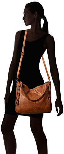 Bolso hombro para mujer grande de cuero PU suave miniatura 4