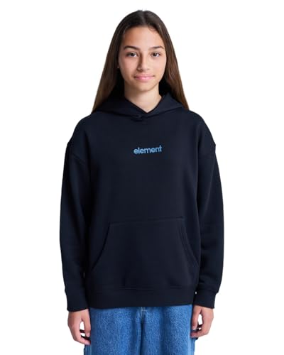 Sweater Element Garçon noir avec capuche vêtement sportswear enfant