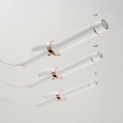 T3 SinglePass Curl X Extra-Long Barrel 1", 1.25", 1.5" Curling Iron with 9 Heat Settings and Ceramic Barrel for Fast Styling and Lasting Results on All Hair Types