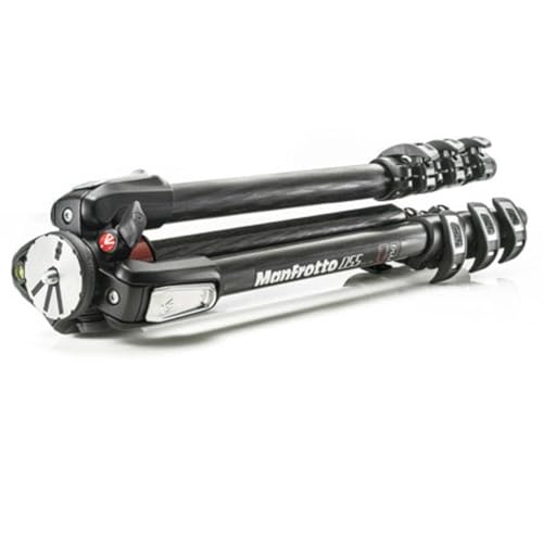 Manfrotto 055 Carbon Fiber 4-Section Tripod with Horizontal Column (MT055CXPRO4),Black by Manfrotto - Image 2