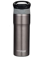THERMOcafe by THERMOS Vacuum Insulated Stainless Steel Tumbler, 450ml, Smoke, FG450SM6AUS