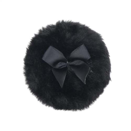 Puff de polvo para el cuerpo – Polvo cosmético de cuerpo suelto con lazo de cinta, herramienta de maquillaje seco, aplicador de polvo corporal , ideal para bebés, niños y adultos