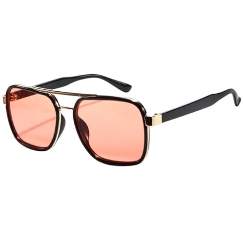 Lunettes de soleil haut de gamme à double faisceau design tendance