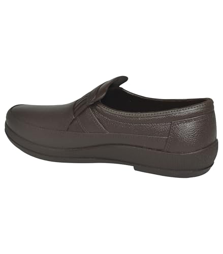 Image of AJANTA Waterproof Loafers Slip-On Shoes for Men | Anti-Skid PVC Casual Shoes | Lightweight Office Shoes for Men | Comfortable Rain Shoes & Moccasin Footwear
