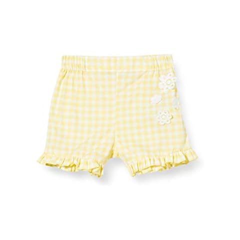 Chicco Baby Girls' Yellow Cotton Shorts Cover