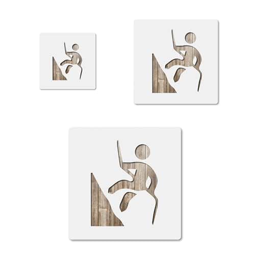 Amazon.com: Mountain Climber Rope Rock Climbing, quality mylar stencil ...