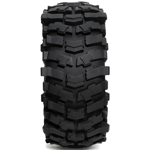 Pneus RC caoutchouc de haute qualité 133mm pour Axial Wraith et Capra
