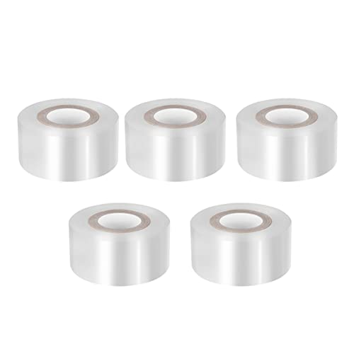 IWOWHERO 5rollos Cinta De Injerto Autoadhesiva De PE Película Estirable para Jardinería De Flexible y Biodegradable para Plantas y Flores
