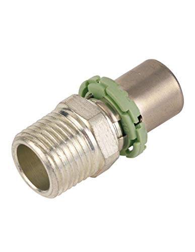 Raccord multicouche droit à sertir - M 1/2 - Ø 20 mm - Comap