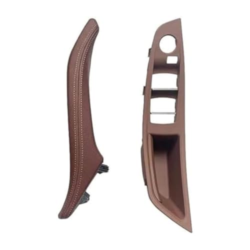 Ԃ̎hAnh p 5 V[Y F10 F11 F18 520i 523i 525i 528i 535i 2010-2017 RHD ԍECeAhAA[XgnhAZu(Rhd Front 2pcs Brown)