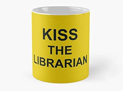 Kiss The Librarian Mug