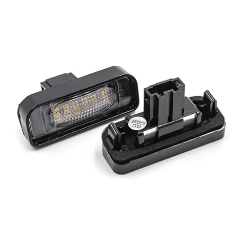 Luz LED de matrícula blanca y brillante para Benz Clase S W220 3