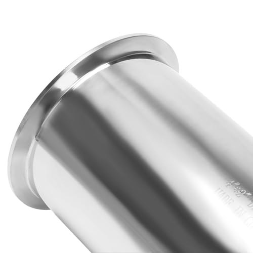 Image of DERNORD Reducing Clamp Tee 3 Way Stainless Steel 304 Sanitary Fitting (Pipe OD: 4 inch x 4 inch x 2 inch)
