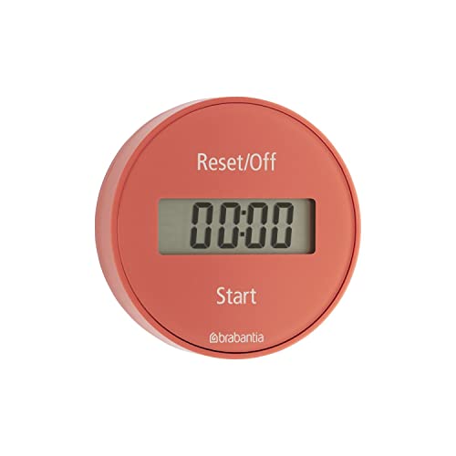 Brabantia Tasty+ Kitchen Timer, Terracotta Pink