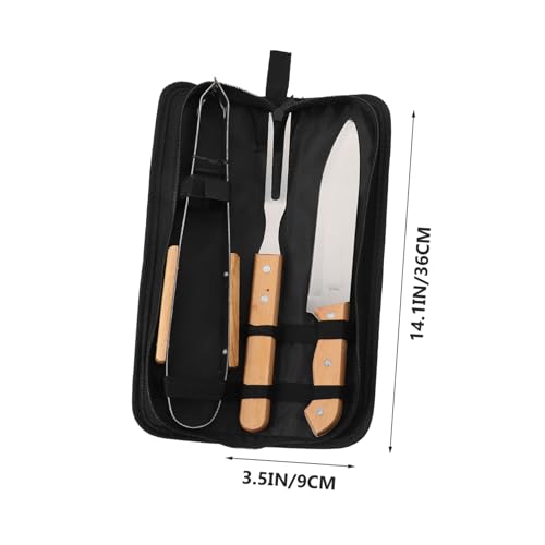 Set de herramientas para barbacoa portátil BESPORTBLE miniatura 6