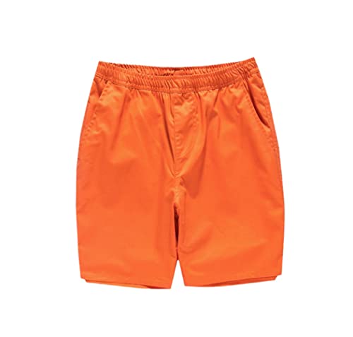 Short d'été pour femme en coton orange idéal pour vos sorties décontractées
