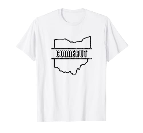 Conneaut Ohio es Inicio Retro Vintage Camiseta