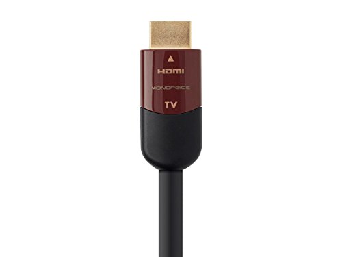 Monoprice High Speed Hdmi Cable - 75 Feet - Black, Active, 4K @ 24Hz, 10.2Gbps, 24Awg, Yuv 4:2:0, Cl2 - Cabernet Ultra Series #TOP1